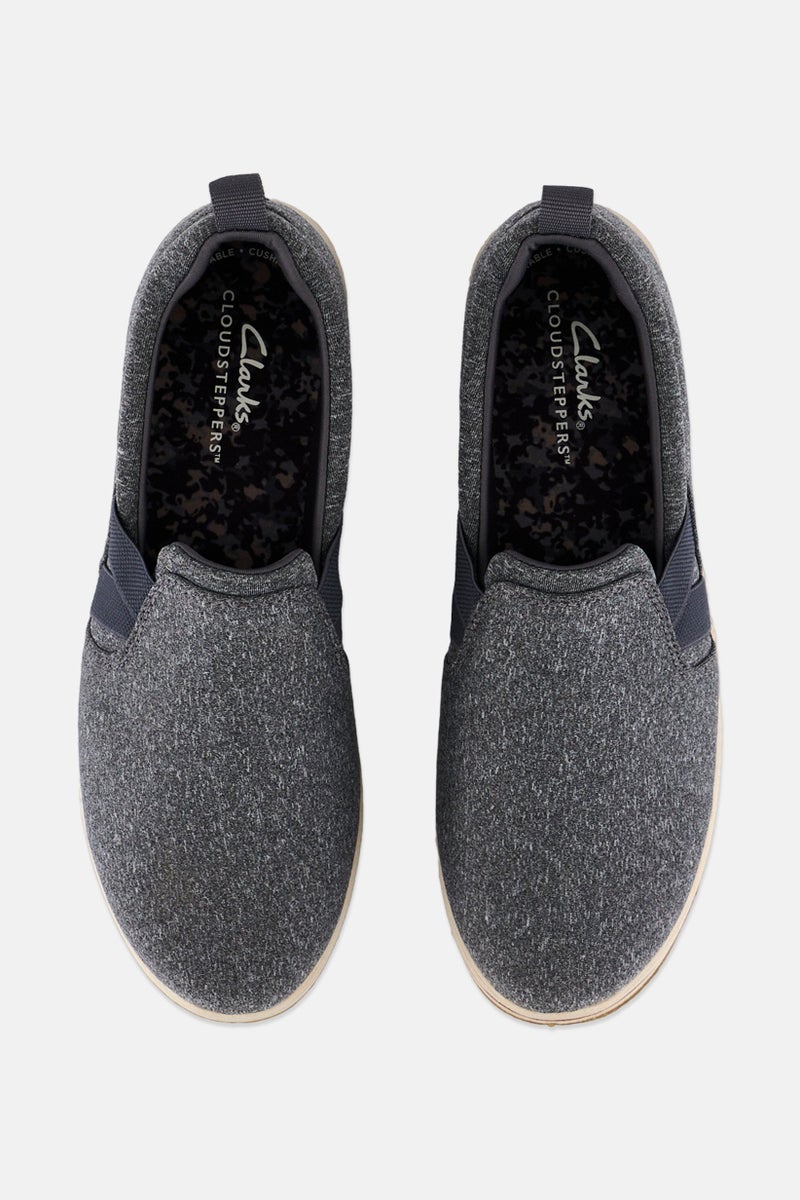 clarks Women Standard Breeze Bali Slip On Shoes, Grey - Image 3