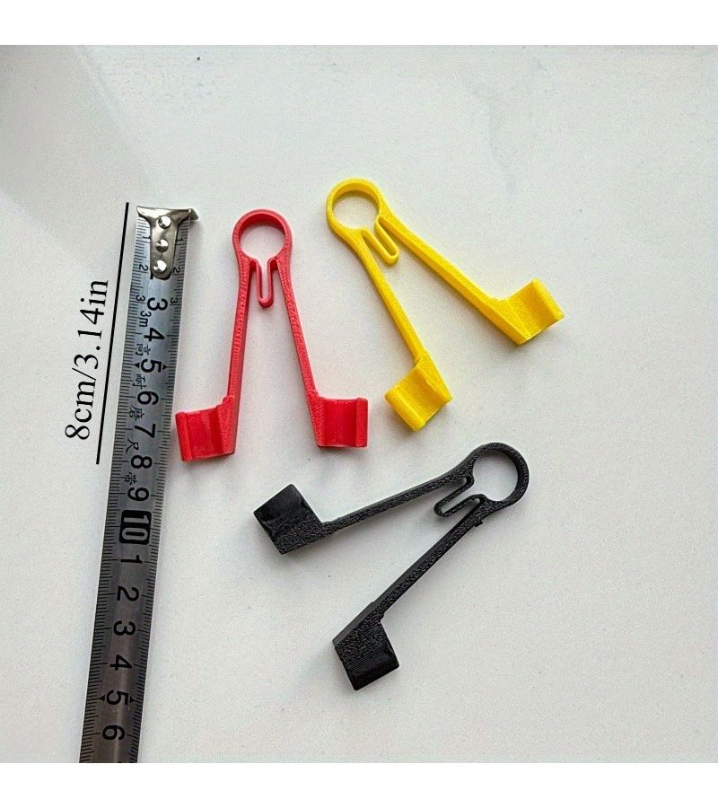 Yellow One Handed Multimeter Clamp Probe Stand Practical Aid Tool Stabilizes Instrument Pointer For Adjusting Devices Recording Data Universal Compatibility With Pointed Probes Circuit Repair Accessory - Image 4