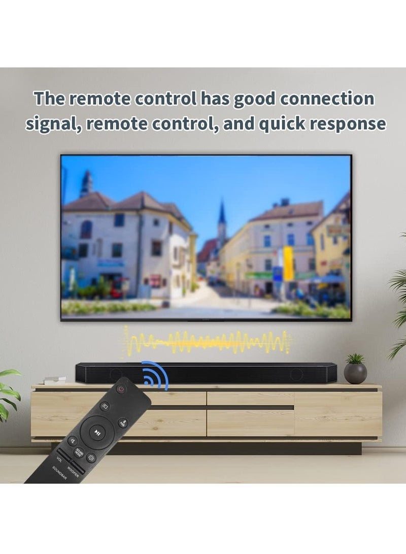 PopZa Replacement Remote Control for Samsung Smart TV, Suitable for Samsung Smart Sound Bar TV Models (AH59-02767A) with battery - Image 3