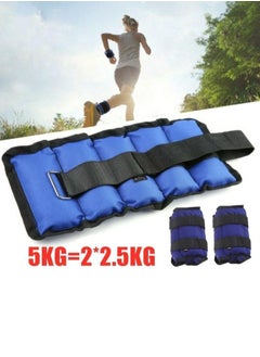 Scrolls Adjustable Ankle Weights for Women and Men, Ankle Wrist Weight Durable Practical Hands or Feet Wear Resistant, Walking Jogging Gymnastics Aerobics Enthusiasts Muscle Training (2.5 kg x 2Nos)  - Image 5