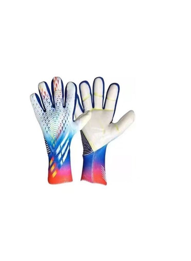 Arabest Soccer Goalkeeper Gloves, Youth Adult Soccer Goalkeeper Gloves, High Performance Goalkeeper Gloves, Breathable Soccer Gloves, 4+3mm Super Grip, For Toughest Saves, Training And Matches - Image 1