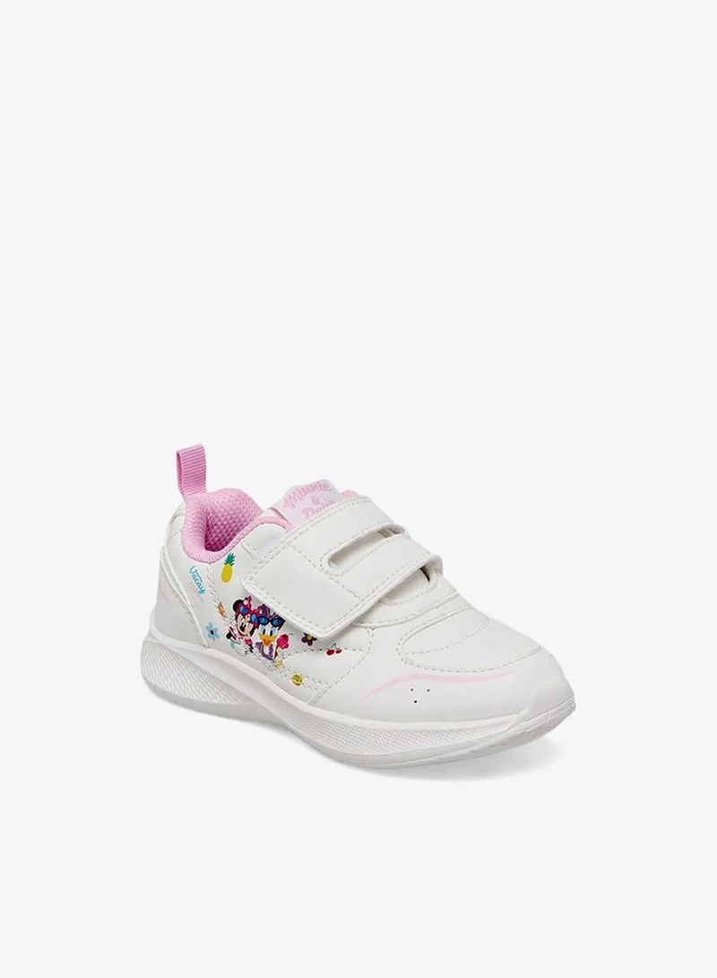 Disney WHITE Girls Minnie Mouse And Daisy Duck Print Ankle School Sneakers for Women | Best Price UAE