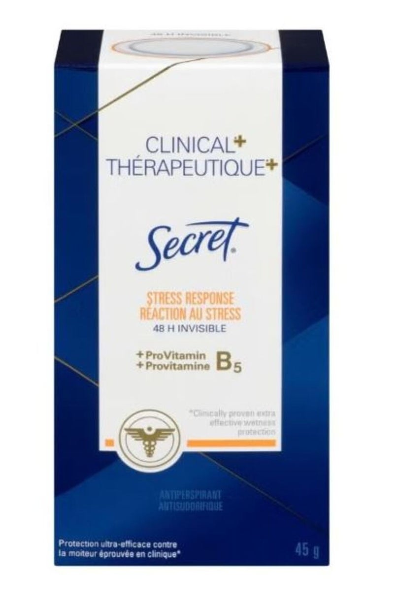 Secret Clinical Stress Response Reaction AU Stress Antiperspirant and Deodorant Fast Acting 45g