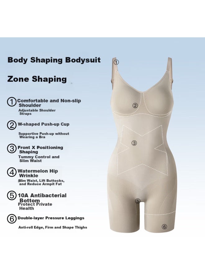 Curveism Cubism Bodysuit Fitness Shapewear Tummy Control Waist Trainer Black XL Size - Image 4