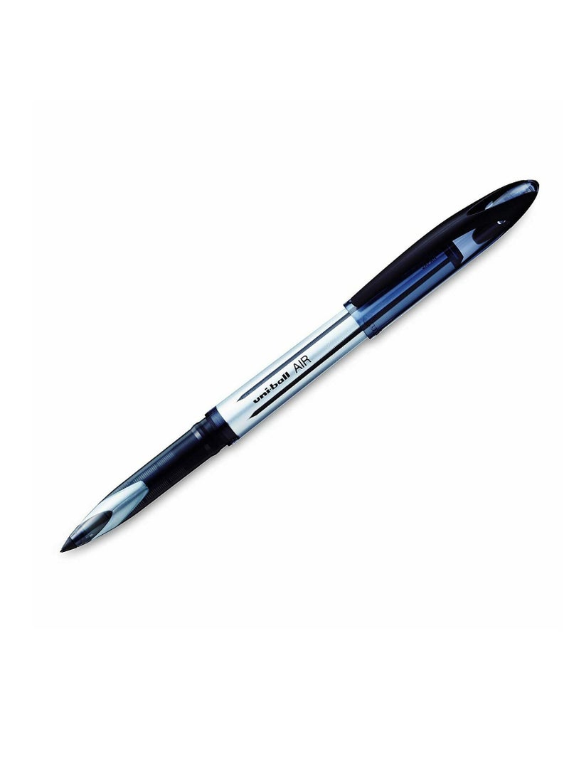 12-Piece Air Broad Roller Pen Black Ink