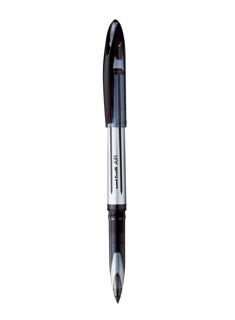 12-Piece Air Broad Roller Pen Black Ink