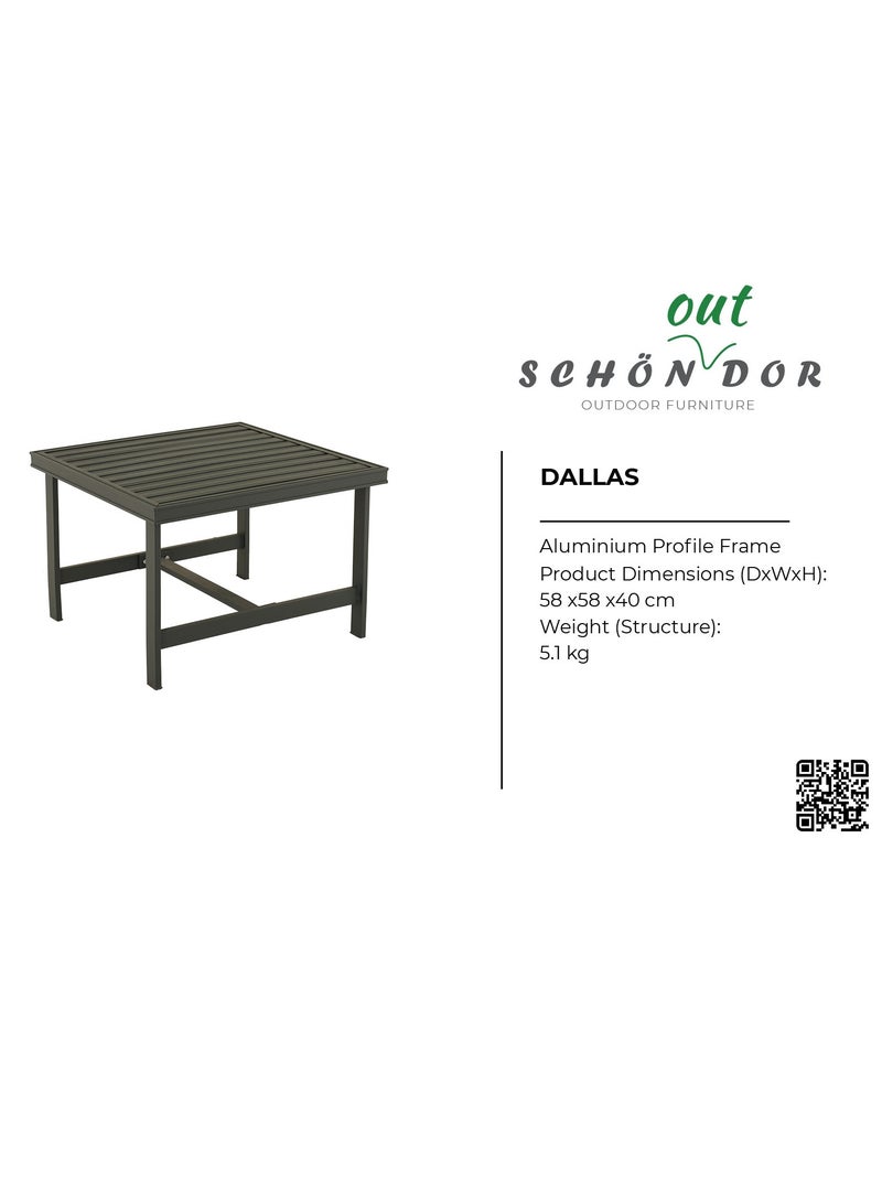 Schondor Furniture Dallas Sofa Set | Outdoor Furniture | Made with Aluminum Cast - Image 4