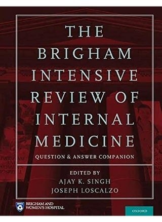 The Brigham Intensive Review of Internal Medicine Question and Answer Companion - pzsku/Z6F9A0C3CCC77A75D7DA3Z/45/_/1729593906/7bd220e8-bead-4f10-8c0e-e2ca9106e318