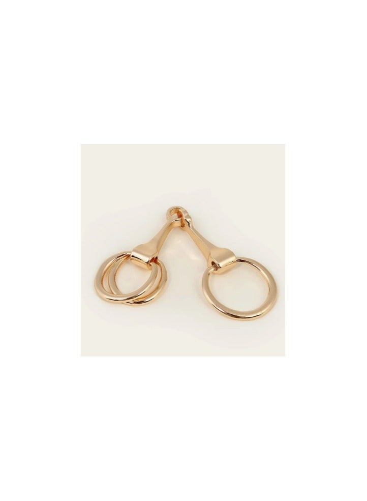 Scarf ring for women, high quality material - imported - Image 3