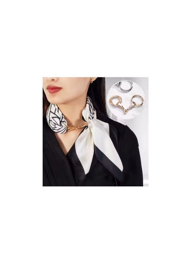 Scarf ring for women, high quality material - imported - Image 4