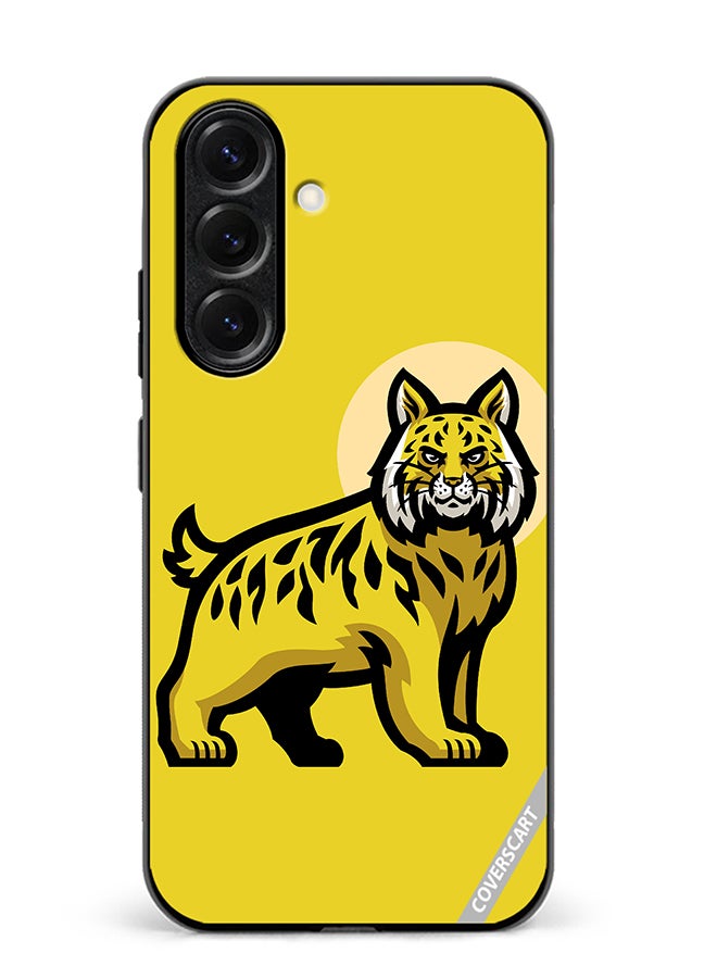 VR CREATIVE Protective Case Cover For Samsung Galaxy S25 Plus Bobcat Design Multicolour