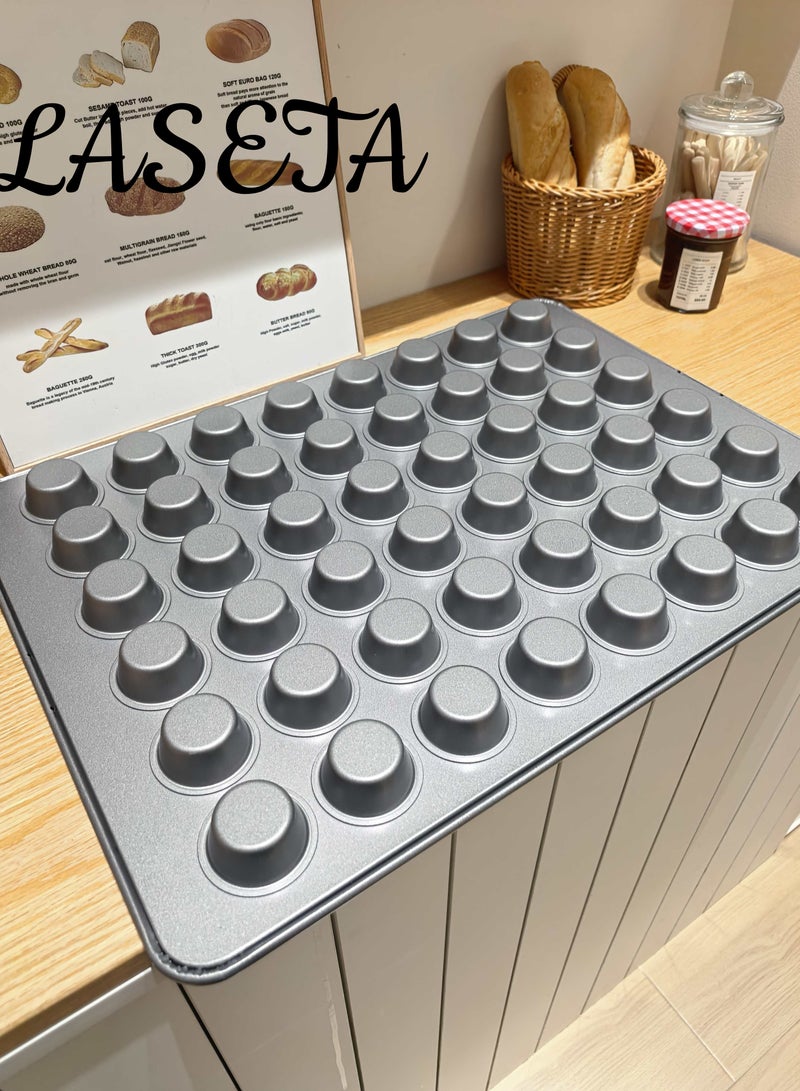 Laseta قالب 48 حفرة لكيك/كب كيك صغير - Image 2