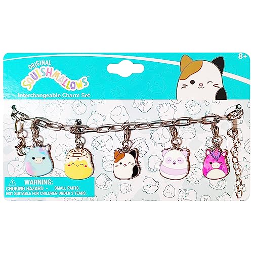 LUV HER Squishmallows Girls Add A Charm Box Set with 1 Charm Bracelet & 5 Interchangeable Charms - Ages 8+ - Image 4