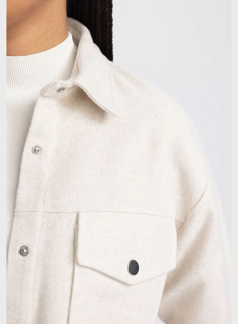 ديفاكتو Button Detail Shirt