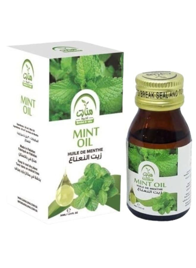 منابت الطبيعة زيت النعناع 30 مل