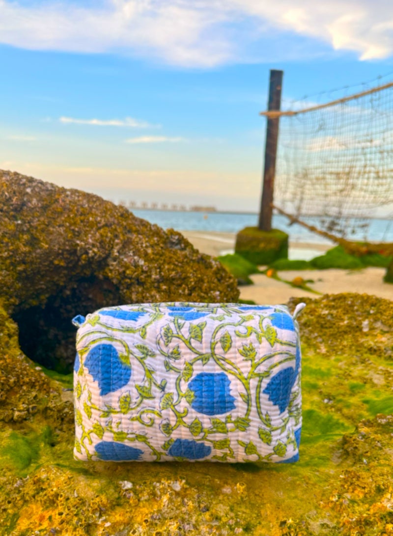 Tohfa Luxe TohfaLuxe Elvo Handmade Block Printed Pouch  - Image 2