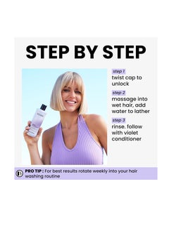 Kenra Kenra Violet Shampoo | Eliminates Brassy Tones | Purple Pigment + Deposit | Neutralizes Yellow | Moisturizes Processed Hair | Enhances Vibrancy of Blonde or Gray Hair | Color Safe  - Image 3