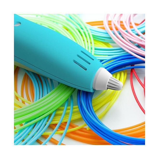 MyFirst 3D Pen Make, Child-Safe Starter Kit, Wireless Operation, Fast Solidification, 3 Years+, 14.2 x 2.9 x 2.6 cm - Blue - Image 3