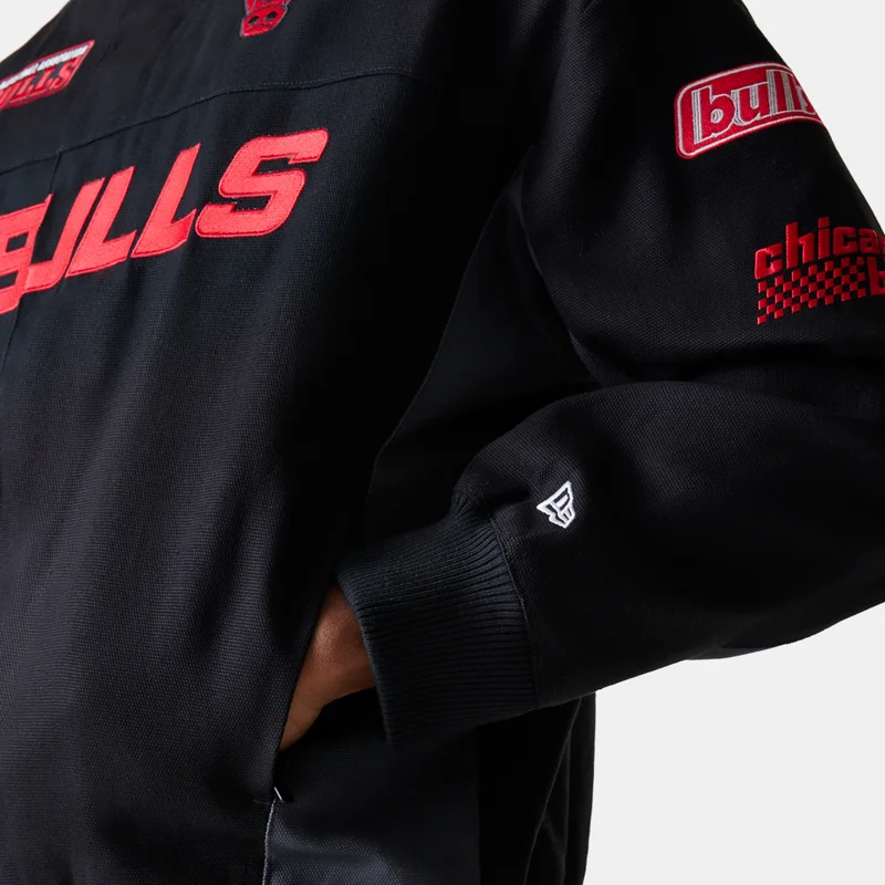 NEW ERA Men's NBA Chicago Bulls Motorsport Jacket