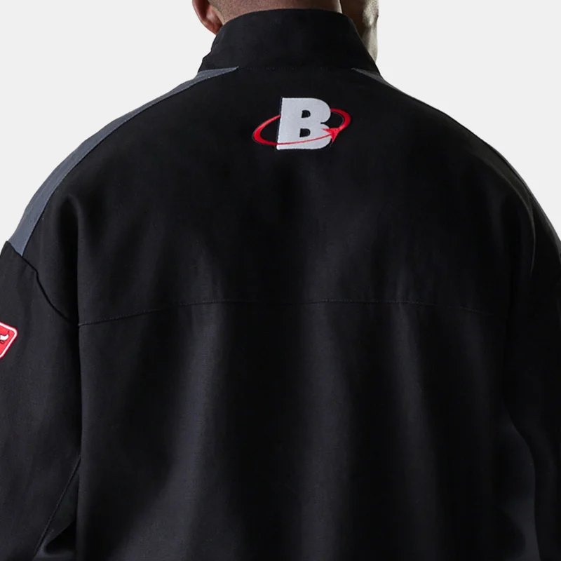 NEW ERA Men's NBA Chicago Bulls Motorsport Jacket