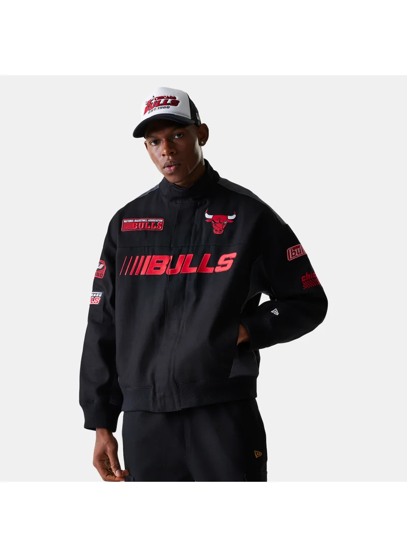 NEW ERA Men's NBA Chicago Bulls Motorsport Jacket