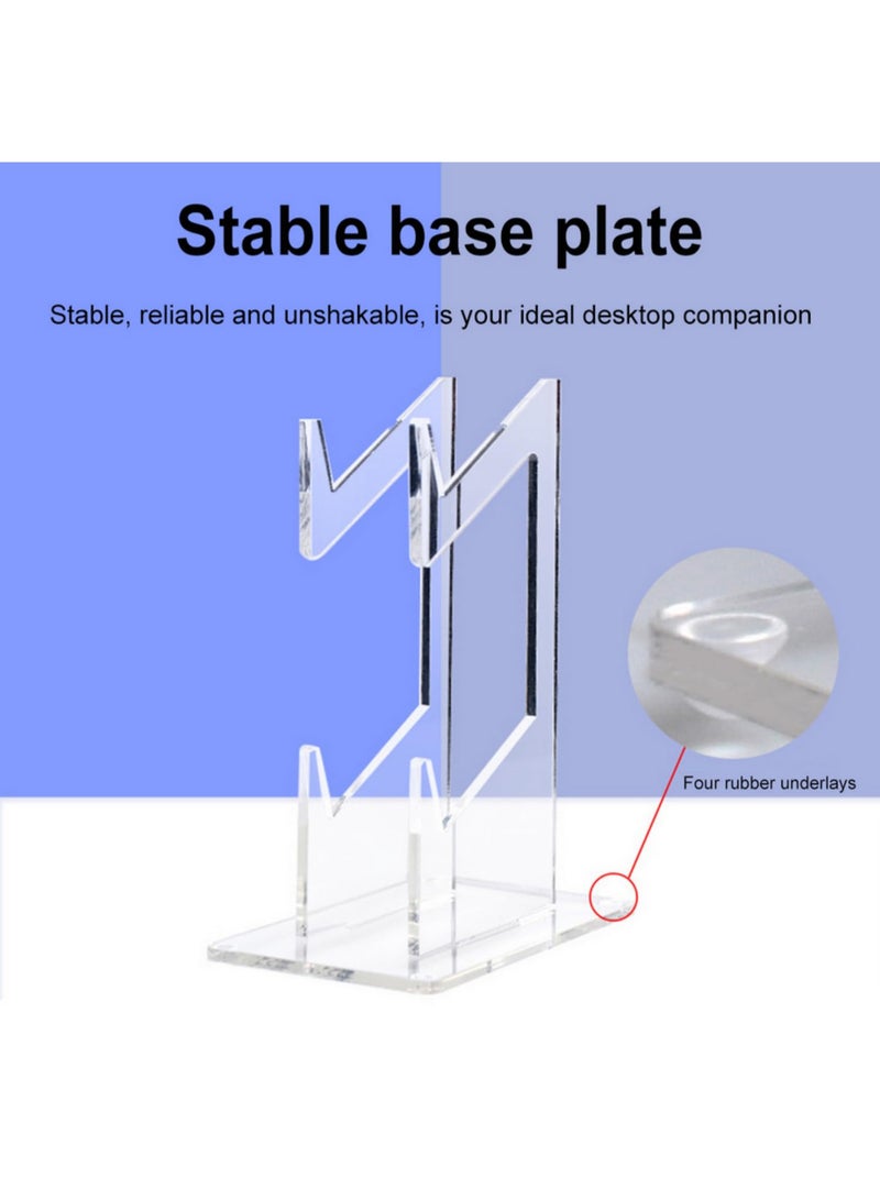 1pcs Acrylic Game Controller Stand Game Handle Desk Display Holder for PS5/PS4/Switch Pro/Xbox Series Gamepad Stand Joystick Bracket - Image 5