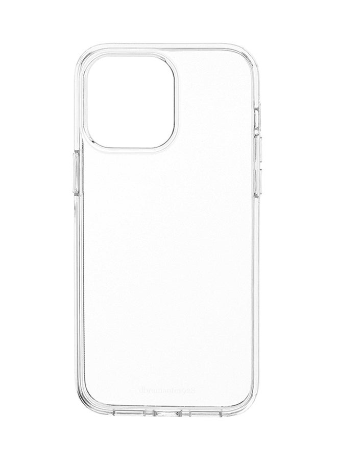 DBRAMANTE1928 حافظة وغطاء حماية لجهاز iPhone 14 Pro مصنوع من البلاستيك الشفاف المعاد تدويره - Image 1