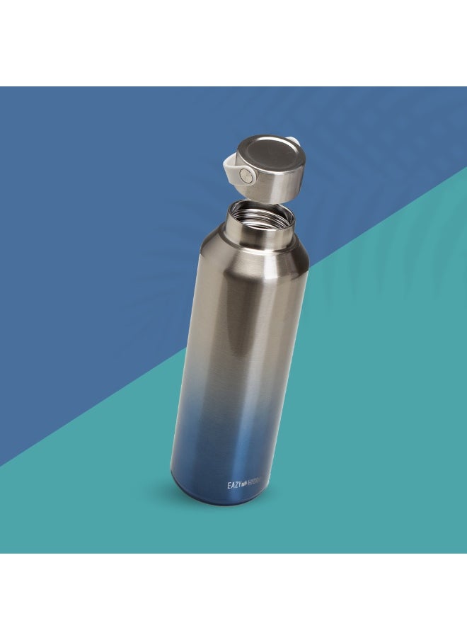 Eazy Kids Eazy Kids Stainless Steel Water Bottle, 710ml Silver  - Image 5