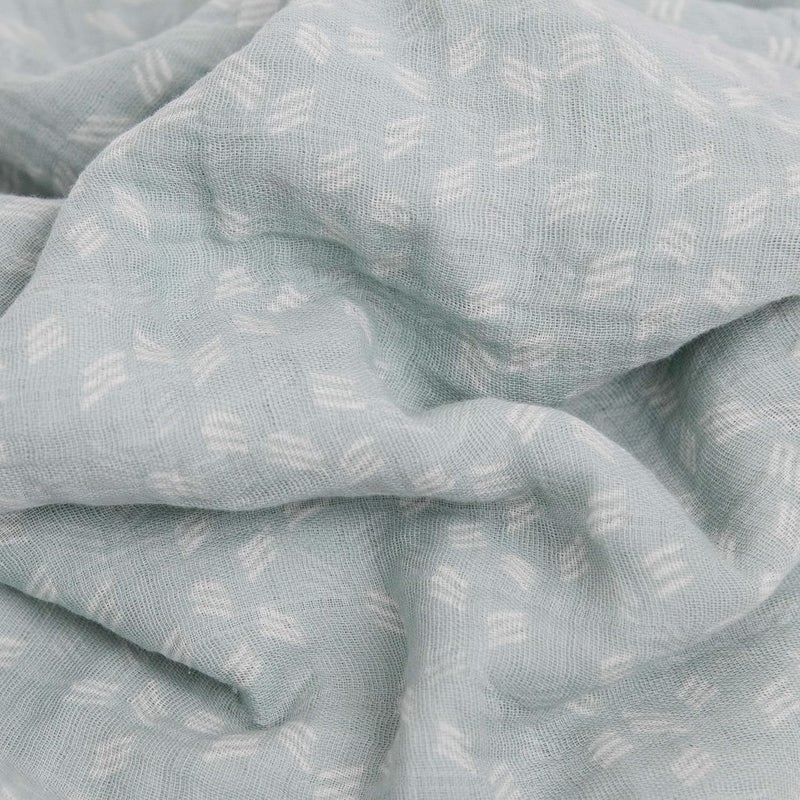 Little Unicorn Premium Cotton Swaddle Blanket - Misty Field - Image 2