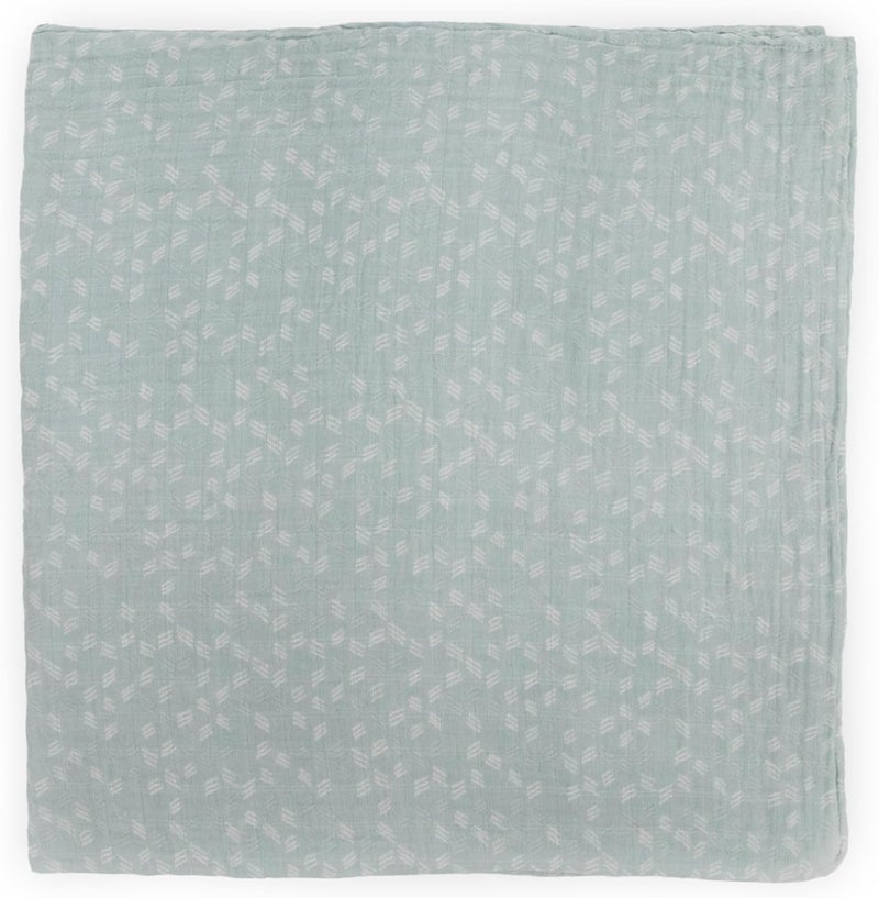 Little Unicorn Premium Cotton Swaddle Blanket - Misty Field - Image 3