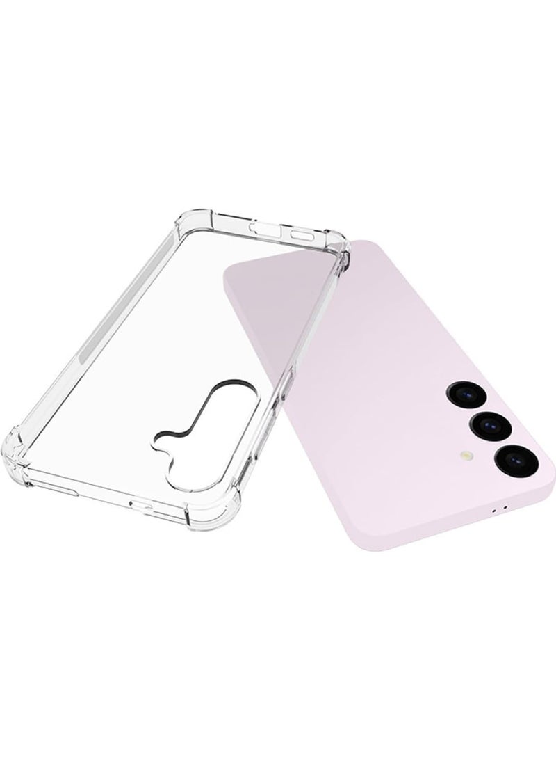 Captaintech Galaxy S24 Crystal Clear Case - Ultra Slim Shockproof Cover with Shock-Absorption Bumper | Transparent Protective Phone Case ﻿ - Image 4
