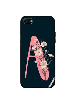 Protective Case Cover For Apple iPhone 7/8/SE 2020 Alphabet A Design Multicolour
