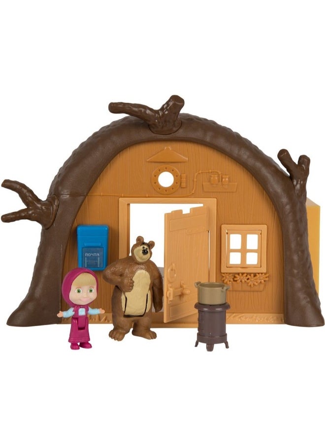 Masha and The Bear - Winter Bear'S House Playset - Image 1