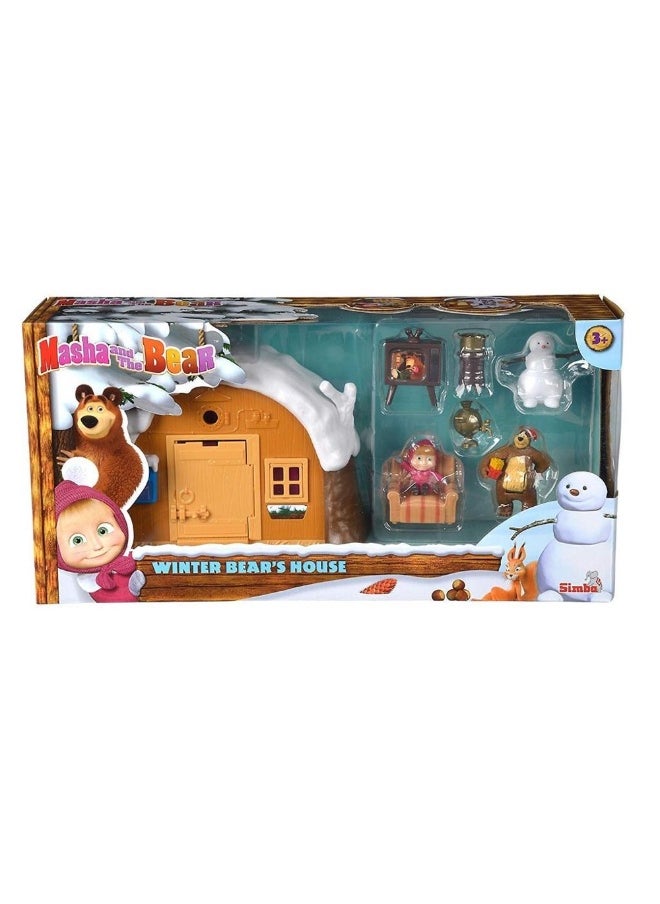 Masha and The Bear - Winter Bear'S House Playset - Image 1