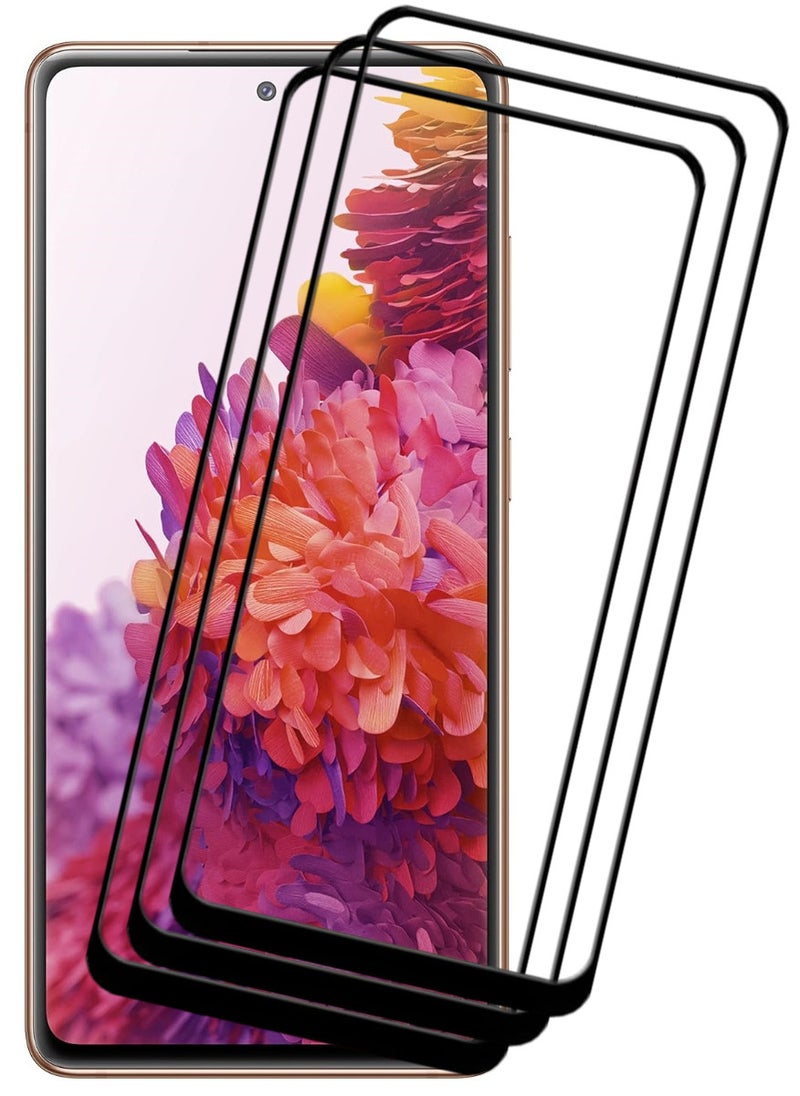 ACLIX 3 Pieces Antistatic ESD Dustproof Premium Quality High Definition Tempered Glass Screen Protector Designed For Samsung Galaxy S20 FE - Image 1