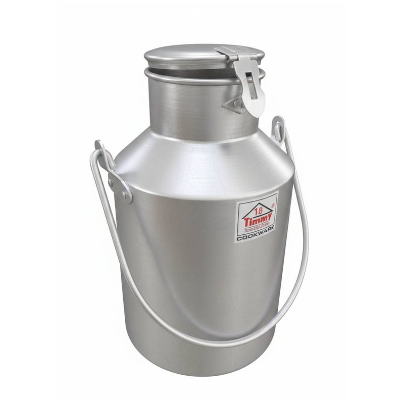 Timmy Stainless Steel Milk Can 18L MC-18 | Premium Quality Storage Container | Secure Locking Lid | Rust Resistant | Durable Build