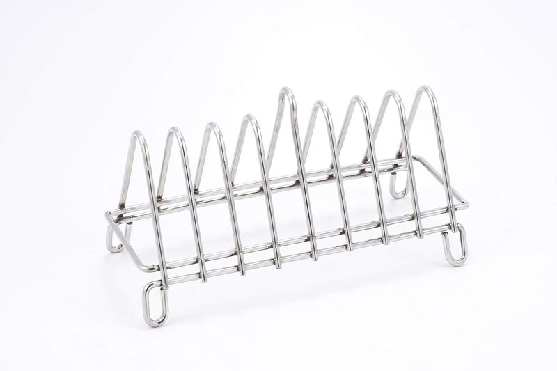 JAIN Stainless Steel Bread Toast Rack 8 Slots - Image 1