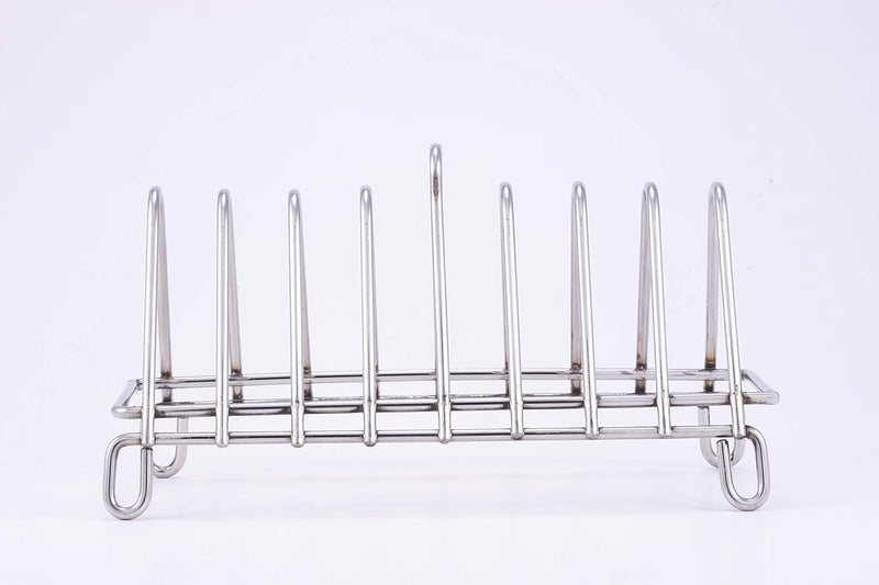 JAIN Stainless Steel Bread Toast Rack 8 Slots - Image 2