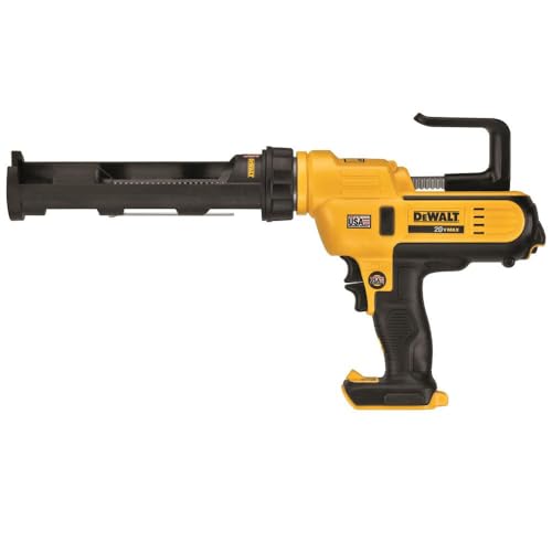 DEWALT 20V MAX Caulking Gun, Cordless, 10oz, Variable Speed Trigger, Interchangeable Canister Trays, Bare Tool Only (DCE560B) - Image 5