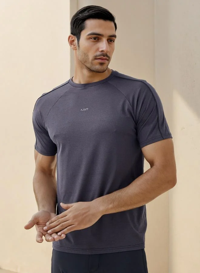 ADOT by Splash Panelled T-shirt with Raglan Sleeves