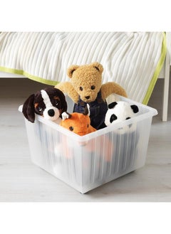 Zaboon Storage Crate With Castors, White, 39X39 Cm  - Image 3