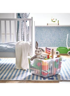 Zaboon Storage Crate With Castors, White, 39X39 Cm  - Image 2