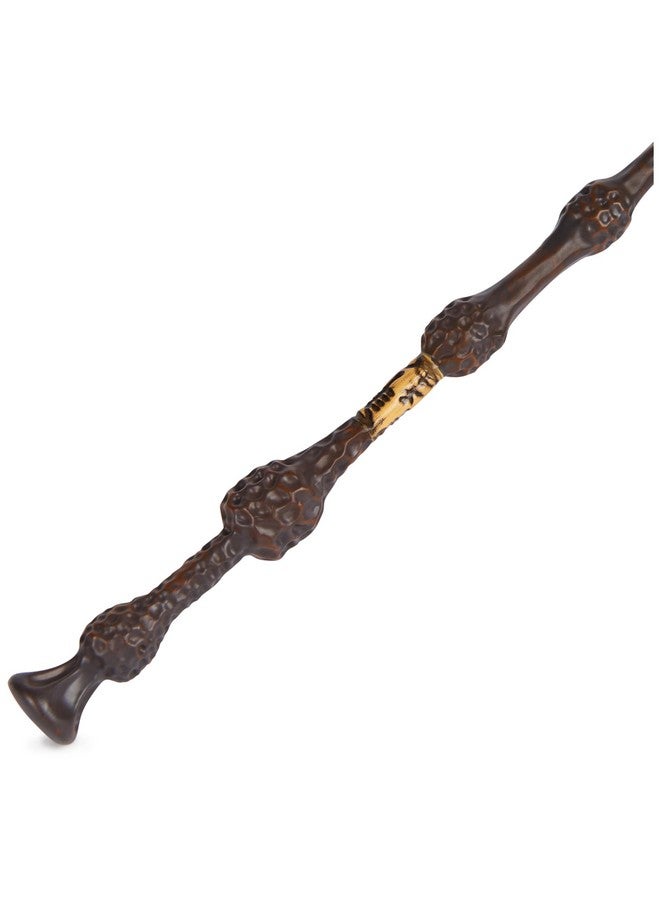 Wizarding World Harry Potter, 12-inch Magical Collector Albus Dumbledore Wand with Stand & Die-cast Icon, Magical Creatures Series - Image 5