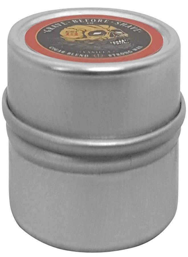 GRAVE BEFORE SHAVE Fisticuffs Cigar Blend Strong Hold Mustache Wax 1 OZ. Tin - Image 3