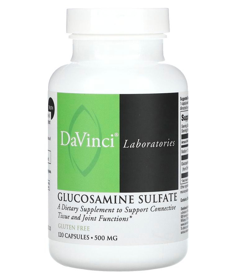 DaVinci Laboratories Glucosamine Sulfate 500 mg 120 Capsules