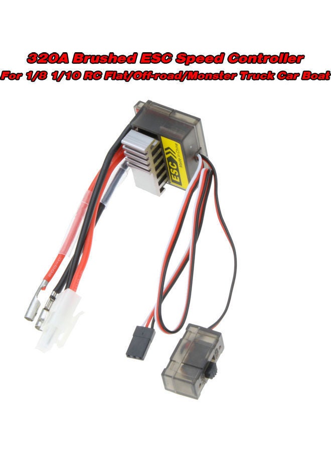 NIBEMINENT 320A Brushed ESC Speed Controller 10x4x10cm - Image 2