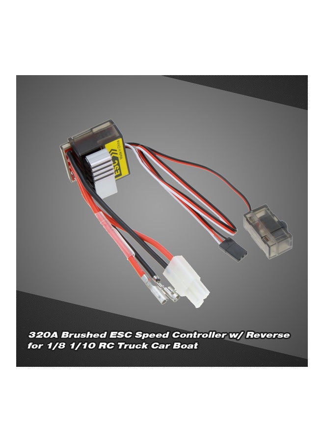 NIBEMINENT 320A Brushed ESC Speed Controller 10x4x10cm - Image 5