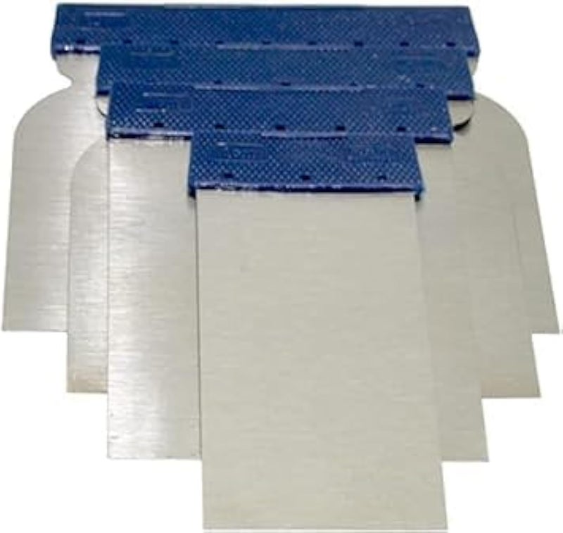 AQ AQSON طقم مكاشط مربعة من الصلب AQSON مكون من 4 قطع - Image 1