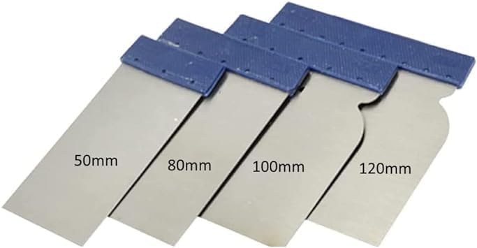 AQ AQSON طقم مكاشط مربعة من الصلب AQSON مكون من 4 قطع - Image 2