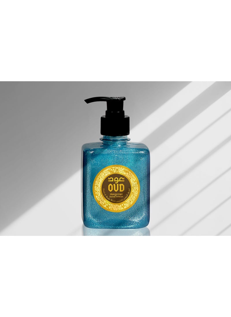 Oud Luxury Collection Oud Hand & Body Wash - Musk 300ml  - Image 1
